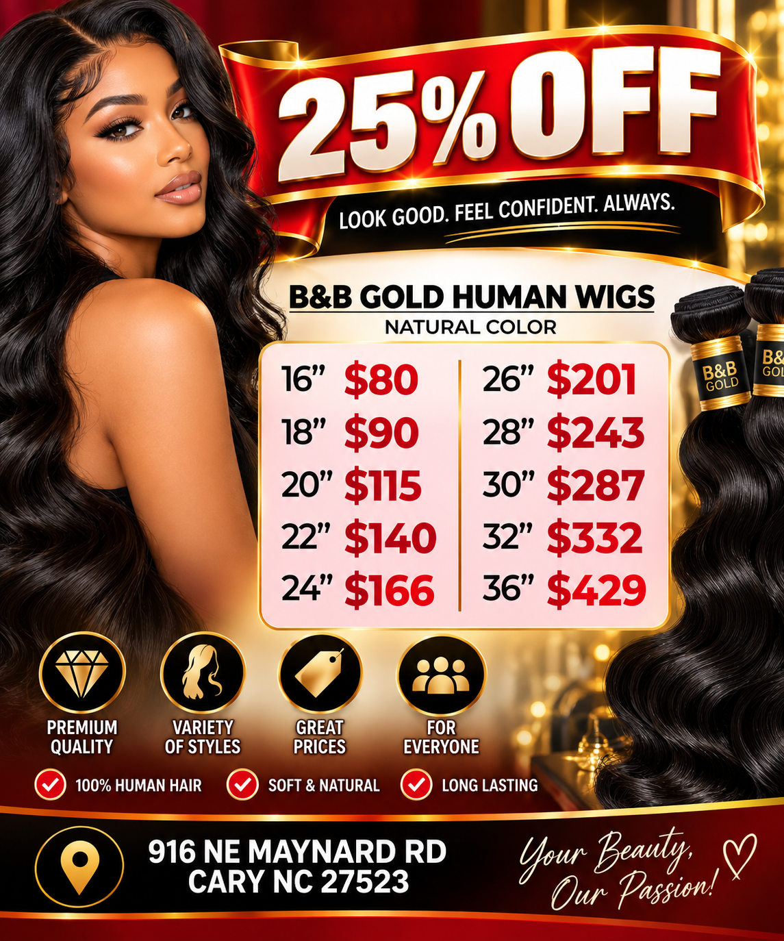 BEYOND BEAUTY SUPPLY – IN-STORE PRODUCTS & SPECIALS