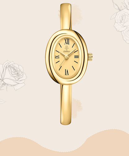 YaLaLuSi Brand Luxury Quartz Water-Resistant Wristwatch with Minimalist Design, Comes with Gift Box—Perfect Gift for Women Reloj