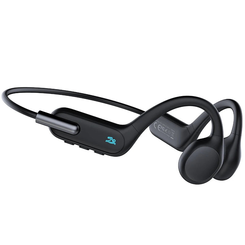 New Style Open Ear Neckband Bone Conduction Sports Headphones IPX8 Waterproof Swimming Earbuds Wireless Bluetooth Earphones