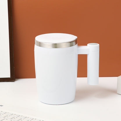 Electric Mixing Cup Lazy Water Cup Portable Electric Magnetic Rotating Automatic Coffee Cup Soybean Milk Cup Stainless Steel