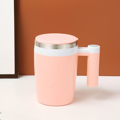 Electric Mixing Cup Lazy Water Cup Portable Electric Magnetic Rotating Automatic Coffee Cup Soybean Milk Cup Stainless Steel