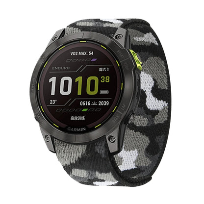 22mm 26mm QuickFit Nylon Loop Strap For Garmin Tactix 7 AMOLED Delta Bravo Band For Garmin Fenix 7X 6 PRO 5 3 Braided Watchbands