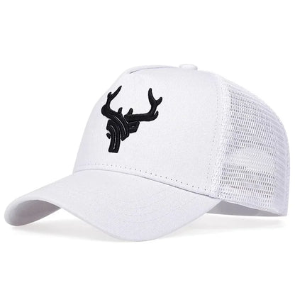 Men's Casual Baseball Caps, Spring And Summer, Big Head Bib Caps, High Deer Head Hats, Men's Outings, Sun Protection