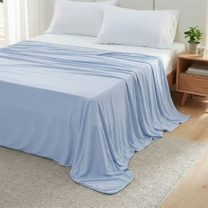 Summer Bed Sheet Ice Silk Cooling Sheet Air Conditioning Quilt Skin-friendly Light And Thin Breathable Quilt For Home Office