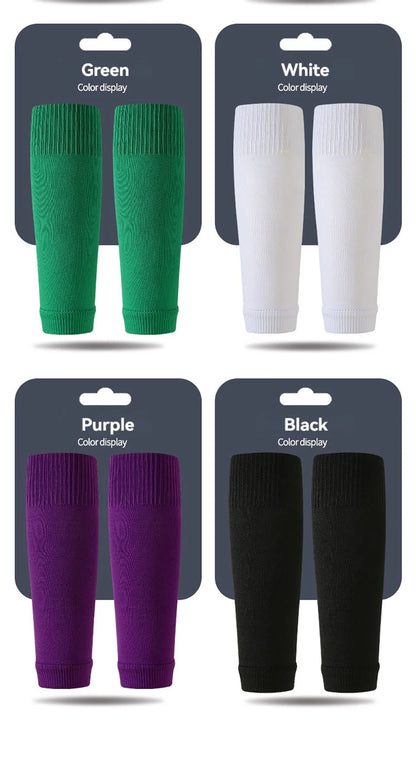 Loogdeel 1 Pair Breathable Calf Compression Sleeve Professional High-quality Soccer Socks For Running Football Basketball