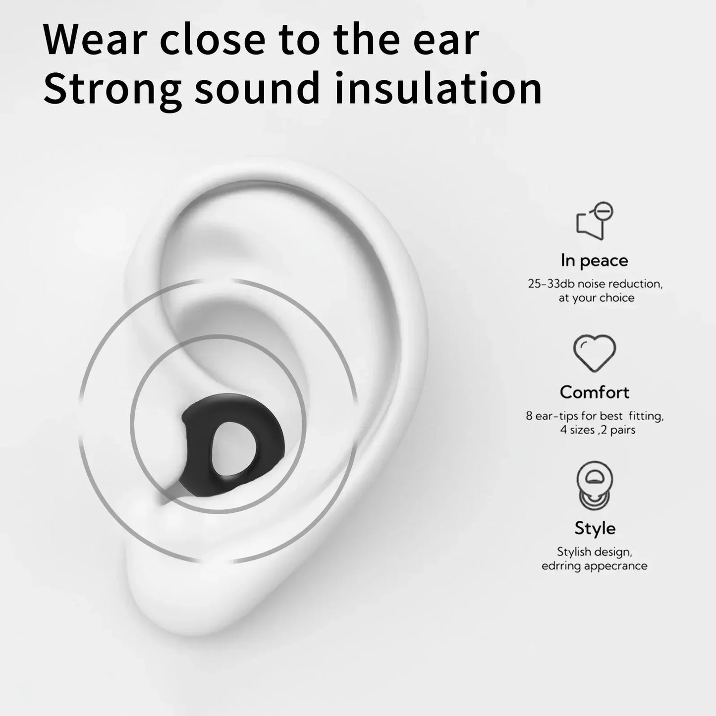 Golden Calm Ear Plugs