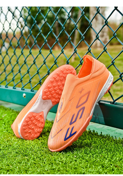 New Men Soccer Shoes Non-Slip Indoor Futsal Football Boots Match Grass Cleats High-quality Sneakers Hot-selling High-top Outdoor