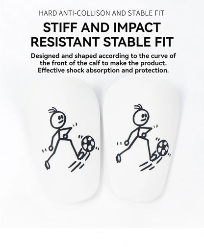 Loogdeel Mini Shin Pads Wear-resistant Shock Absorbing Soccer Leg Protector Football Training Shin Guards Soccer Training