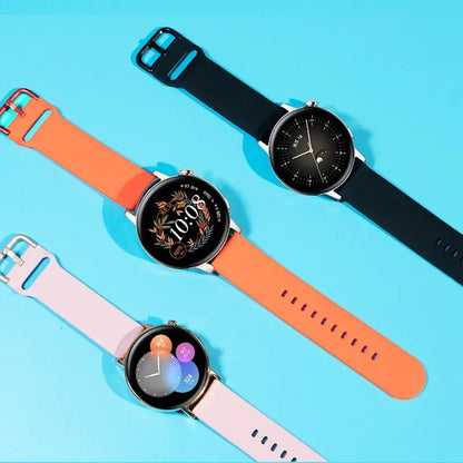 20mm 22mm Strap For Samsung galaxy watch 6/5/pro/3/4/6 Classic 43mm 47mm/Active 2 Silicone Sport bracelet huawei Gt 3-2-2e Band