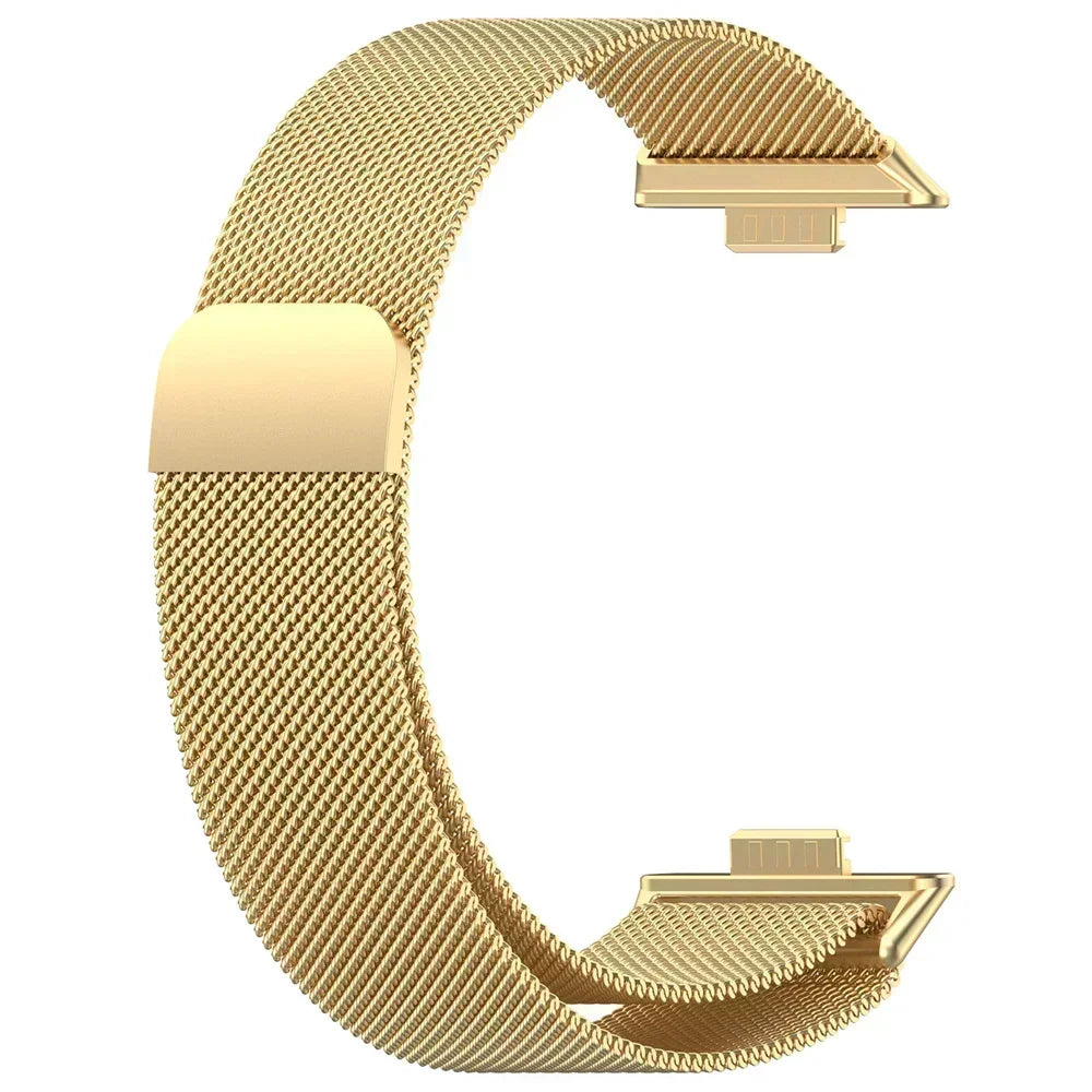 Milanese Loop Band For Huawei Watch FIT 4 pro-Fit 4 Strap Magnetic stainless steel correa for Huawei Fit 3 Fit4 bands Accessorie