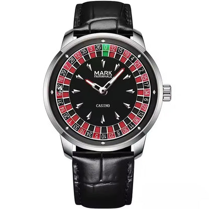 Mark Fairwhale 5031 New Top Brand Men's Quartz Watch Rotating Digital Dial Entertainment Cool Waterproof Night Light Watch reloj