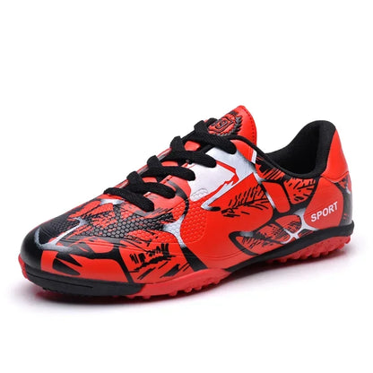 New Men Kids Soccer Shoes Cleats Ultralight Non-Slip Grass Adult Professional Football Boots Boys Training Shoes Drop Shipping