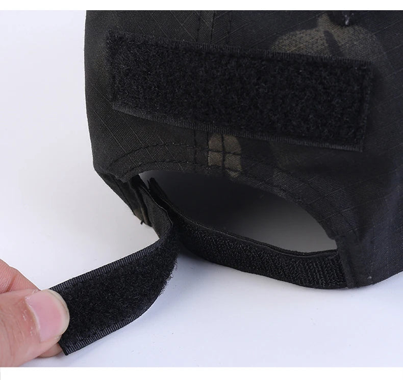 Camouflage Baseball Cap Outdoor Sports Hiking Fishing Hunting Caps Sunscreen Casual Sun Hats For Men Women