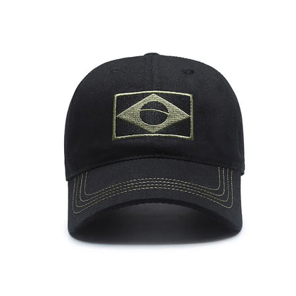 Outdoor Sports Baseball Cap Men'S Camouflage Cap, Middle And Young Men'S Casual Sun Protection Hat Brazilian Hat