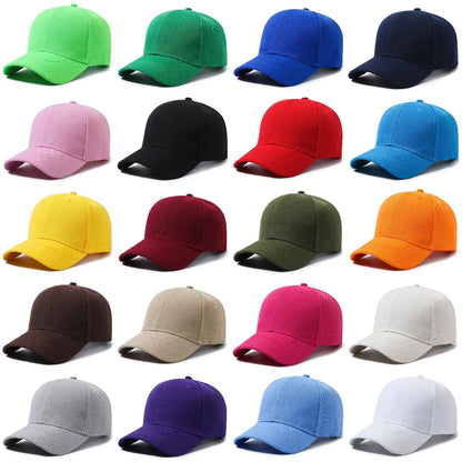 1 multiple colors unisex all season fashionable sun shading hip-hop solid color baseball cap
