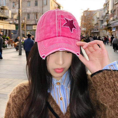 Unisex Outdoor Baseball Caps Breathable Summer Sun Shade Duck Tongue Caps for Outdoor Fishing Camping