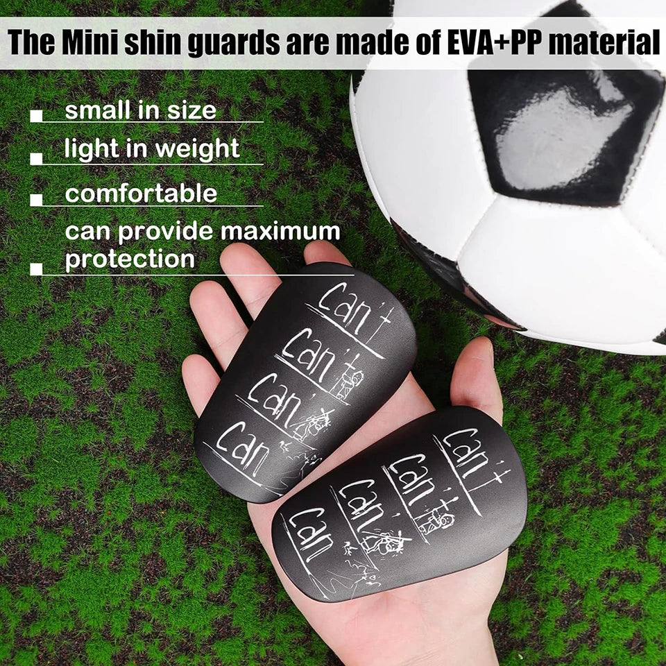 Loogdeel Mini Shin Pads Wear-resistant Shock Absorbing Soccer Leg Protector Football Training Shin Guards Soccer Training