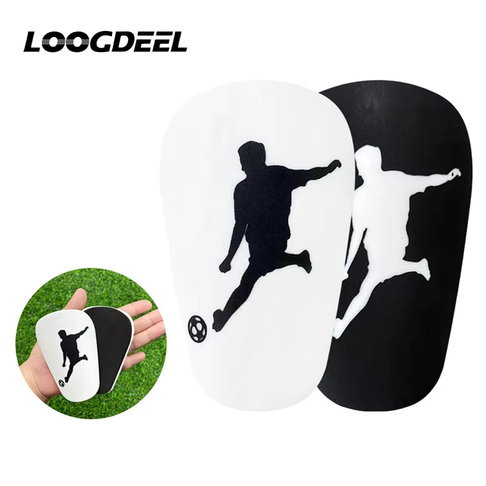 Loogdeel Mini Shin Pads Wear-resistant Shock Absorbing Soccer Leg Protector Football Training Shin Guards Soccer Training