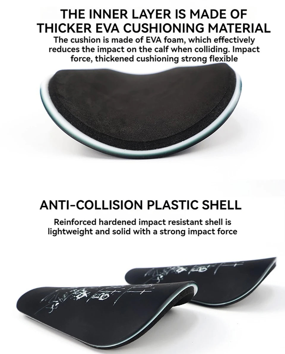 Loogdeel Mini Shin Pads Wear-resistant Shock Absorbing Soccer Leg Protector Football Training Shin Guards Soccer Training