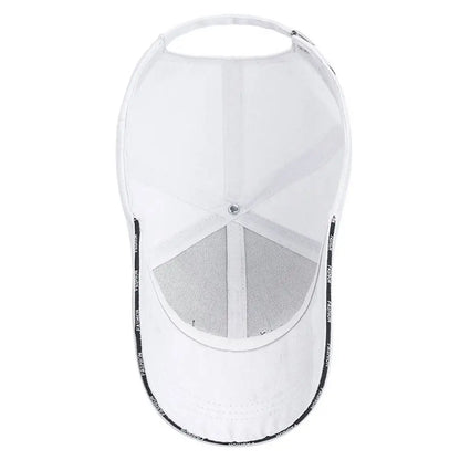 Cotton Breathable Adjustable Sun Hats Cotton Solid Color Sunscreen Hat Sun Cap Men