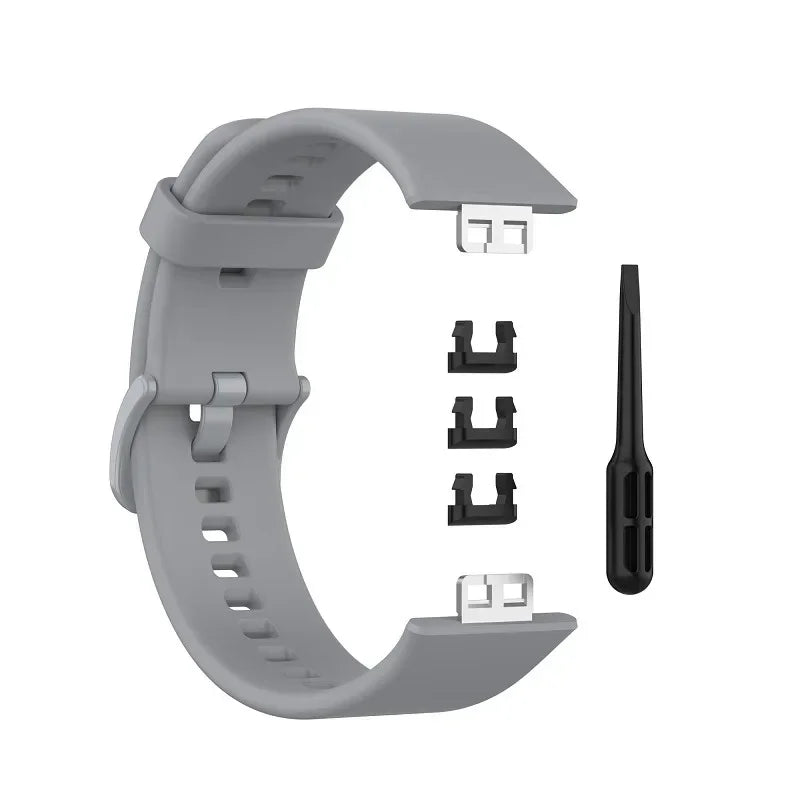Silicone Band For Huawei Watch FIT Strap Smartwatch watchband Accessories Replacement Sport Wrist bracelet with tool watch Strap