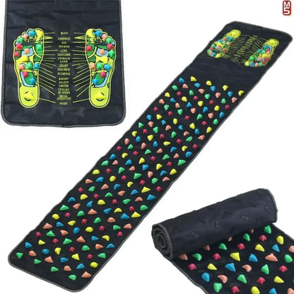 Fingerpressure Board Foot Foot Massage Pad Health Walk Foot Pressure Board Foot Massager Pad Imitation Goose Soft Stone Road