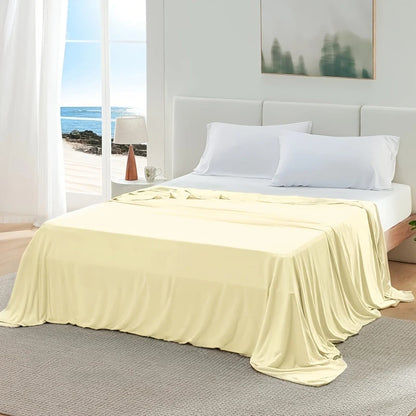 Summer Bed Sheet Ice Silk Cooling Sheet Air Conditioning Quilt Skin-friendly Light And Thin Breathable Quilt For Home Office