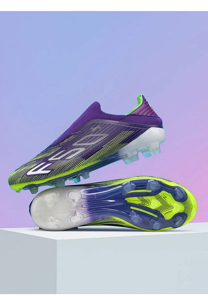 New Men Soccer Shoes Non-Slip Indoor Futsal Football Boots Match Grass Cleats High-quality Sneakers Hot-selling High-top Outdoor