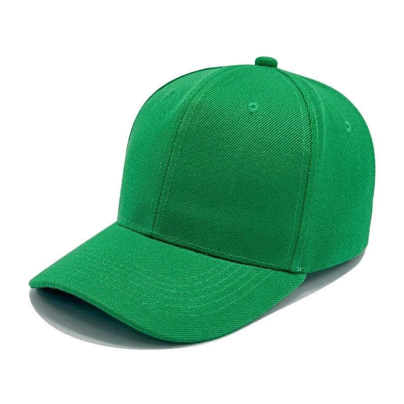 1 multiple colors unisex all season fashionable sun shading hip-hop solid color baseball cap