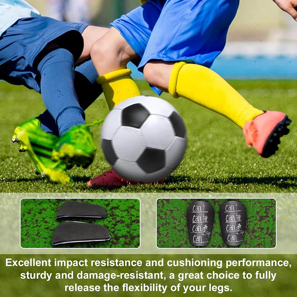 Loogdeel Mini Shin Pads Wear-resistant Shock Absorbing Soccer Leg Protector Football Training Shin Guards Soccer Training