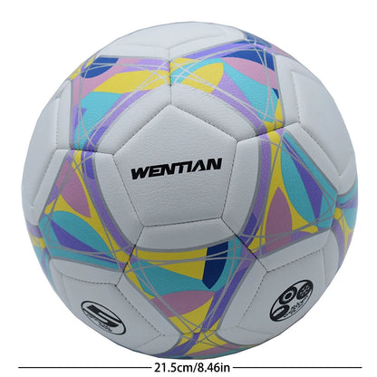 Soccer Ball - Size 5 - PU Leather - Kids And Adults - Home Garden Outdoor - Team Sports - Soccer Balls