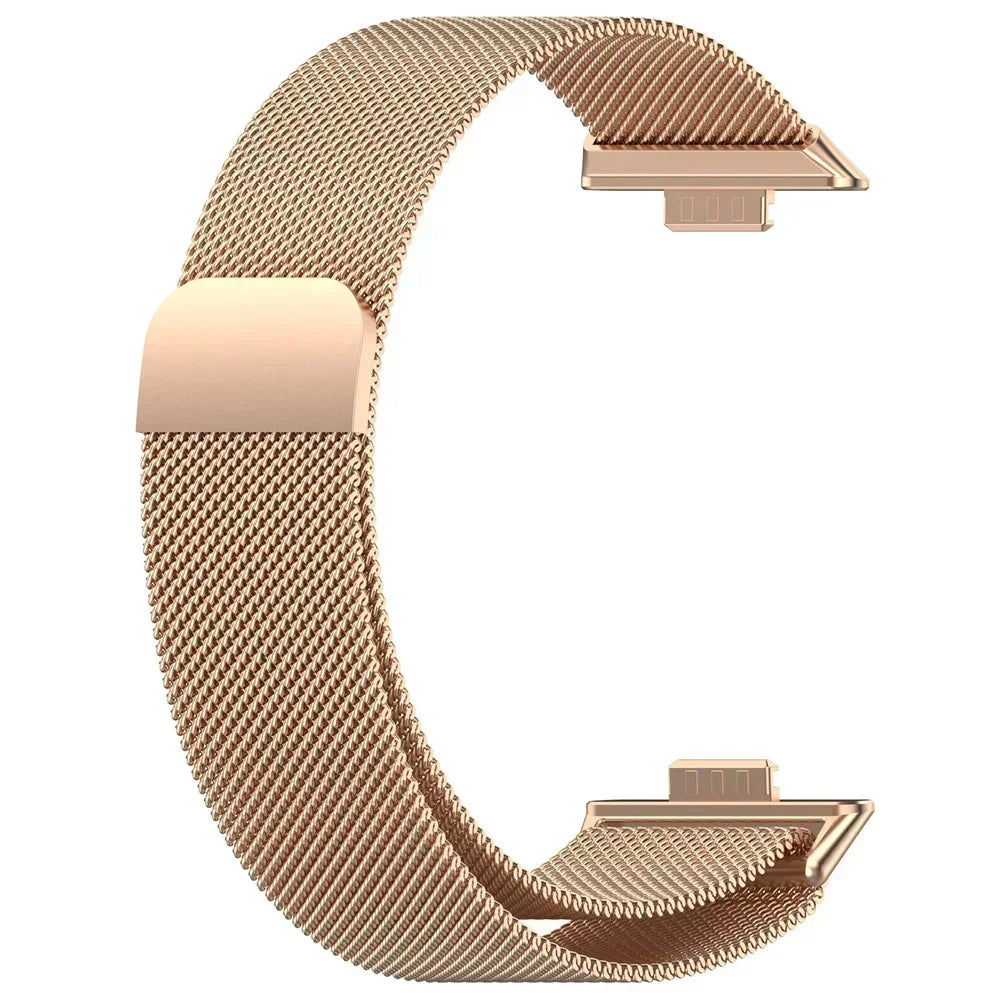 Milanese Loop Band For Huawei Watch FIT 4 pro-Fit 4 Strap Magnetic stainless steel correa for Huawei Fit 3 Fit4 bands Accessorie