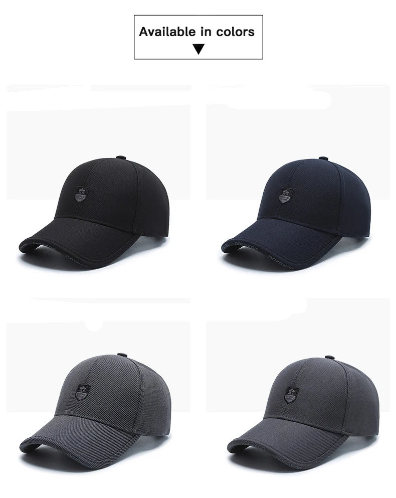 Middle-Aged And Elderly Hats, Men's Baseball, Spring And Autumn Tides, Fashionable Dads, Foreign And Versatile, Sunshade Caps