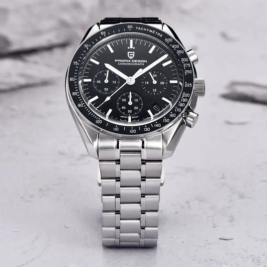 PAGANI DESIGN 2026 New Men's Watches Top Luxury Quartz Watch For Men Auto Date Speed Chronograph AR Sapphire Mirror Wrist Watch