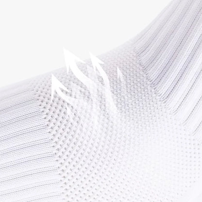 4 Pairs Men's Soccer Socks with Grip, Non Slip Anti Slip Athletic Socks with Cushion Pads for Football/Basketball/Hockey
