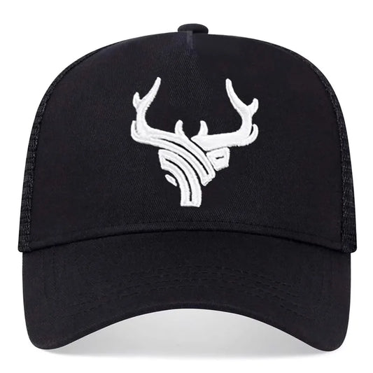 Men's Casual Baseball Caps, Spring And Summer, Big Head Bib Caps, High Deer Head Hats, Men's Outings, Sun Protection