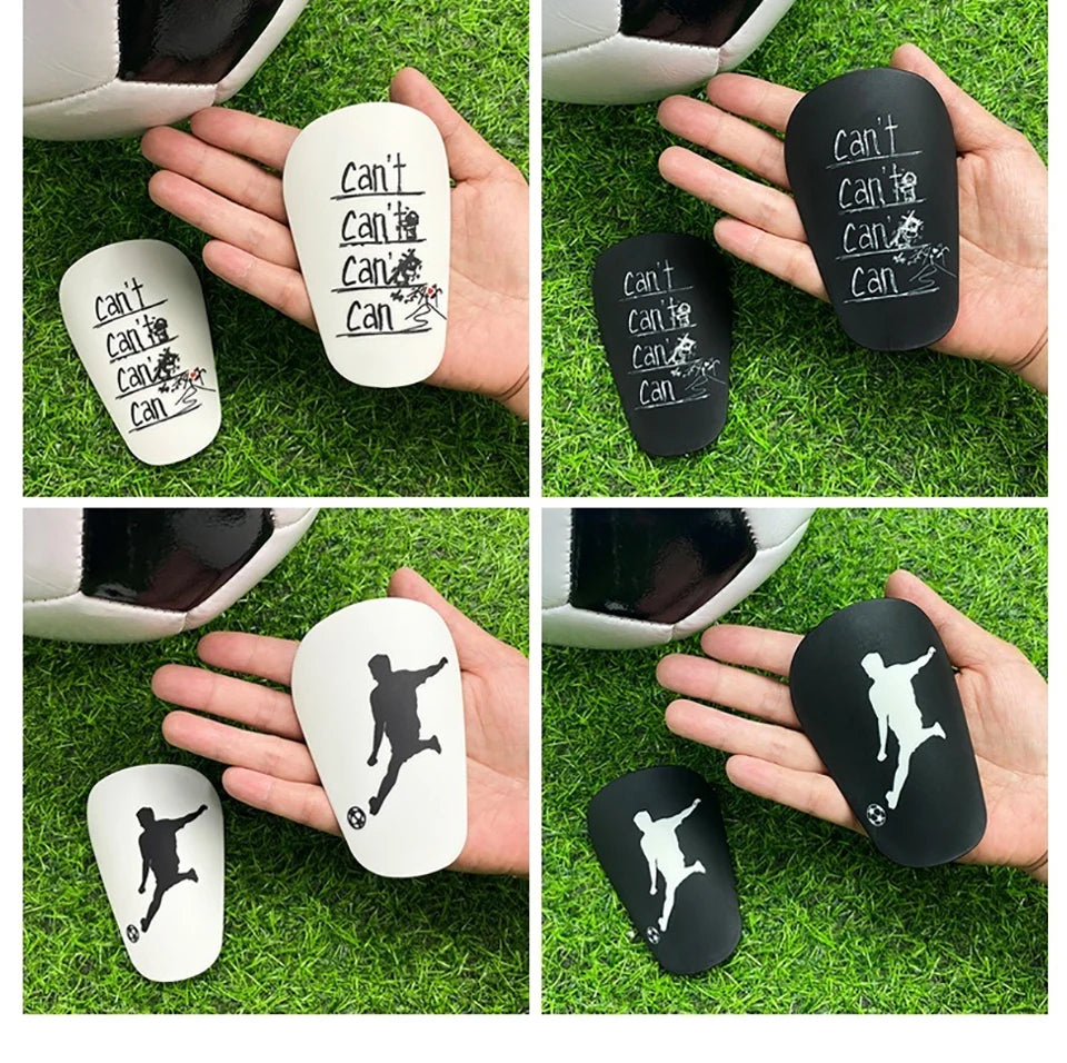 Loogdeel Mini Shin Pads Wear-resistant Shock Absorbing Soccer Leg Protector Football Training Shin Guards Soccer Training