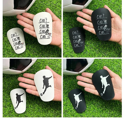 Loogdeel Mini Shin Pads Wear-resistant Shock Absorbing Soccer Leg Protector Football Training Shin Guards Soccer Training