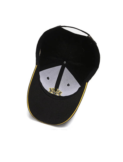 Hat Men's Casual Korean Version Outdoor Versatile Sunscreen Embroidery Letter Cap Couple Baseball Cap Women's Fashion Sunshade