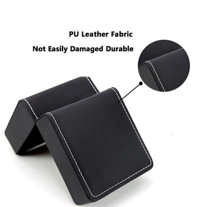Single Watch Gift Box with Pillow PU Leather Wristwatch Display Case Organizer for Men