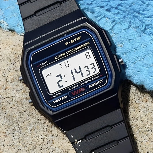 F91W Digital Watches for Men Women LED Electronic Wristwatch Waterproof Sports Military Watch Female Clock Relojes Digitales
