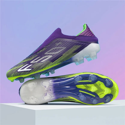New Men Soccer Shoes Non-Slip Indoor Futsal Football Boots Match Grass Cleats High-quality Sneakers Hot-selling High-top Outdoor