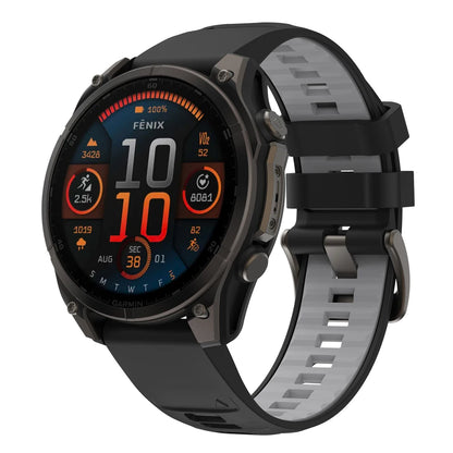 1:1 Fenix8 Watch Band For Garmin Fenix 8 Pro 47mm 51mm E 7 7X 6 6X 5 5X/Epix Pro/Enduro 3/970 QuickFit 22mm 26mm Silicone Strap