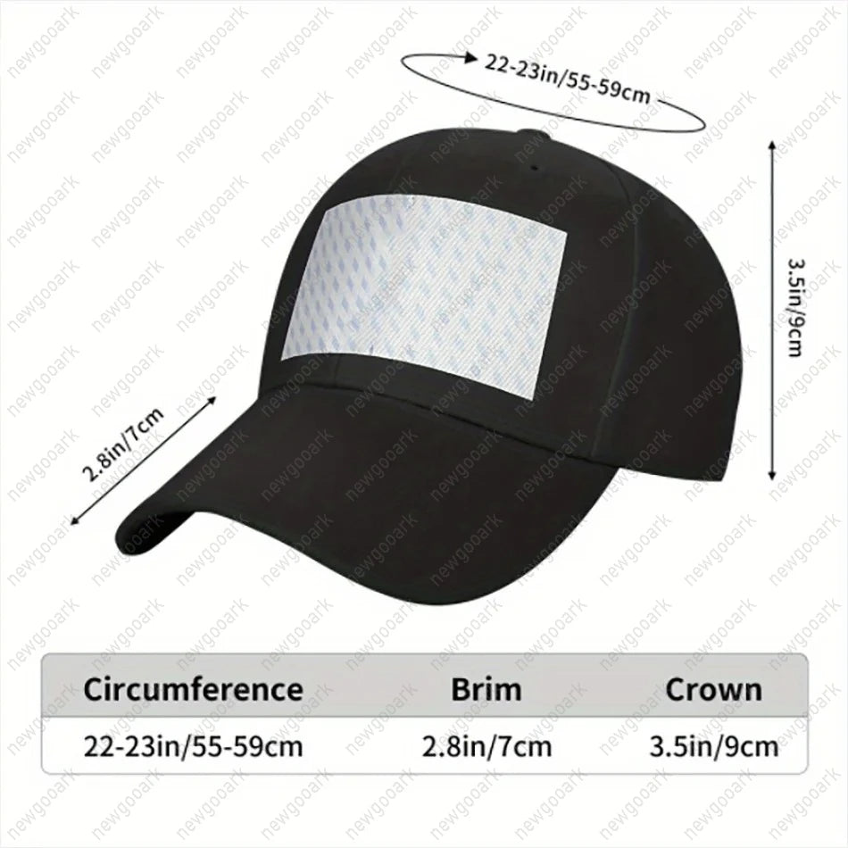 Alvin and The Chipmunks Red Adjustable Baseball Cap Unisex S/P Movie Promo Geek Animation Graphic A/S/T Sun Hats Woman Man