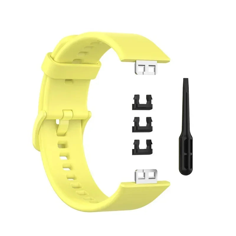 Silicone Band For Huawei Watch FIT Strap Smartwatch watchband Accessories Replacement Sport Wrist bracelet with tool watch Strap