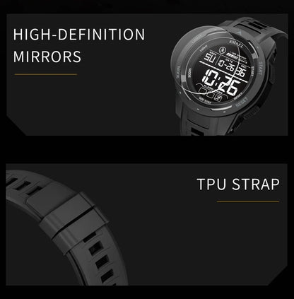 New SMAEL 8105 Watches Camo Strap Military Sport Watch for Men Clock Fashion Digital Wristwatch Waterproof Shockproof Watches