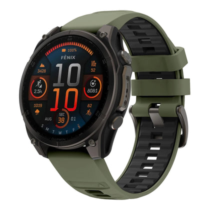 1:1 Fenix8 Watch Band For Garmin Fenix 8 Pro 47mm 51mm E 7 7X 6 6X 5 5X/Epix Pro/Enduro 3/970 QuickFit 22mm 26mm Silicone Strap