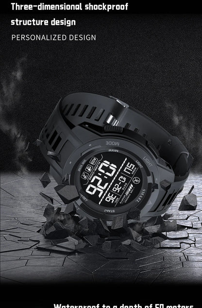 New SMAEL 8105 Watches Camo Strap Military Sport Watch for Men Clock Fashion Digital Wristwatch Waterproof Shockproof Watches