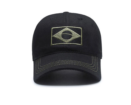 Outdoor Sports Baseball Cap Men'S Camouflage Cap, Middle And Young Men'S Casual Sun Protection Hat Brazilian Hat