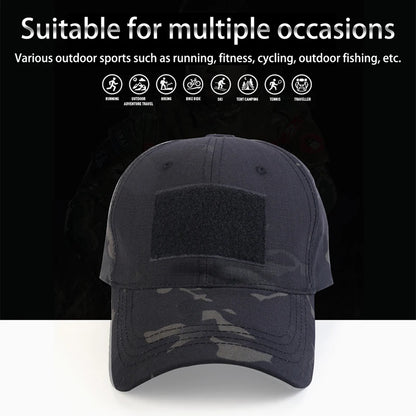 1pc Baseball Caps Camouflage Tactical Outdoor Soldier Combat Paintball Adjustable Hat Summer Snapback Sun Hats For Men Women